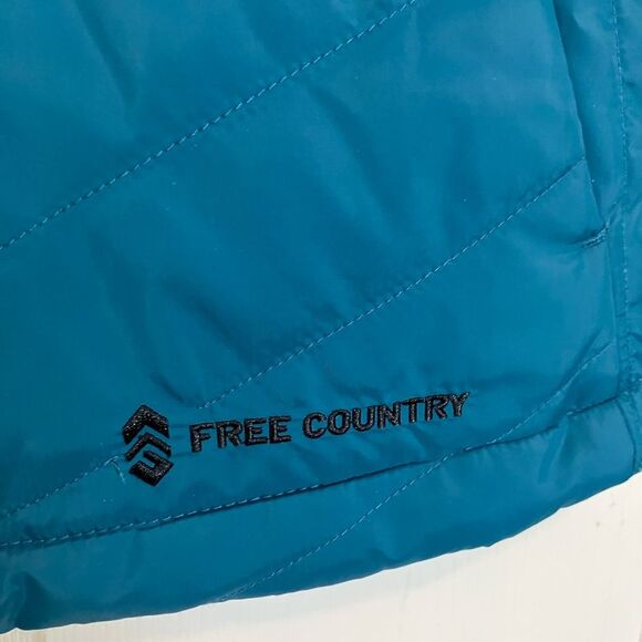 Free Country, reversible, puffer vest, size small, excellent condition - Picture 2 of 5